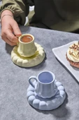2 Kişilik Kahve Fincanı Takımı Seti - Modern Lüks Hediyelik Tasarım thumbnail 1