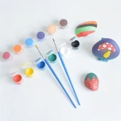 Mini boya kutusu 2ml 6'lı şerit, boya paleti, boya saklama kabı, küçük hokkalar-2 Şerit thumbnail 2