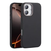 iPhone 16 Plus Kılıf Magsafe Şarj Özellikli PU Deri Adora Kapak thumbnail 1