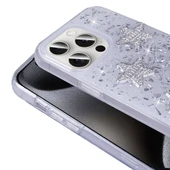 iPhone 14 Pro Max Kılıf Figür ve Simli Köşe Korumalı Zelira Premium Silikon Kapak thumbnail 5