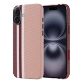 iPhone 16 Plus Kılıf Karbon Fiber Desenli Magsafe Şarj Özellikli Ultra İnce Nekst Premium Kapak thumbnail 1