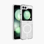 Royal Cover Samsung Galaxy Z Flip 6 Kılıf Şeffaf Yapılı ve Magsafe Özellikli Sert Premium Silikon Kapak RCV/Allstar - 1