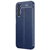Royal Cover Samsung Galaxy A14 Kılıf Deri Görünümlü Yüksek Kaliteli Premium Silikon Kapak RCV/Niss - 1