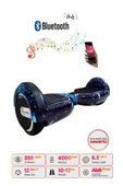 Elektrikli Kaykay Hoverboard 6.5 Inç Gökyüzü Grafity Desenli Akıllı Denge D12 - 2