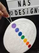 7 Çakra duvar dekoru - 1