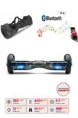 Elektrikli Kaykay Hoverboard Bluetooth Hoparlörlü 6.5 İnç Grafiti D18 - Çanta Hediye thumbnail 1