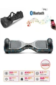 Elektrikli Kaykay Full Ledli Hoverboard Bluetooth Hoparlörlü 6.5 Inch D18 thumbnail 6