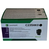 Lexmark C2425-C235HK0 Siyah Yüksek Kapasiteli Orijinal Toner thumbnail 1