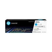 Hp 222X-W2221X Mavi Yüksek Kapasiteli Orijinal Toner thumbnail 1