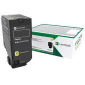 Lexmark CS727-75B50Y0 Sarı Orijinal Toner thumbnail 2