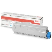 Oki C824-47095707 Mavi Orijinal Toner thumbnail 2