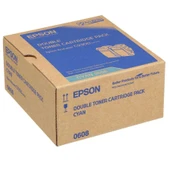 Epson C9300-C13S050608 Mavi Orijinal Toner İkili Paket thumbnail 1