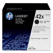 Hp 42X-Q5942XD Yüksek Kapasiteli Orijinal Toner İkili Paket thumbnail 2