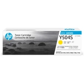 Samsung CLT-Y504S-Hp SU506A Sarı Orijinal Toner thumbnail 1