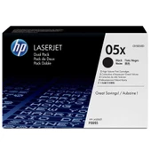 Hp 05X-CE505XD Yüksek Kapasiteli Orijinal Toner İkili Paket thumbnail 1