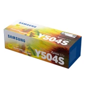 Samsung CLT-Y504S-Hp SU506A Sarı Orijinal Toner thumbnail 2