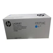 Hp 650A-CE271AC Mavi Orijinal Toner thumbnail 2