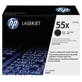 Hp 55X-CE255X Yüksek Kapasiteli Orijinal Toner thumbnail 1