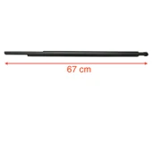 Toyota Çıta Cam Sıyırıcı Fitil Hılux Revo 15-21 Arka Sağ (Siyah) - 1