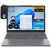 Lenovo Ip Slim 3 I5-13420H 8gb Ram 256GB SSD Wuxga 83K100Q0TR 15.3" IPS WIN11 Pro + Elektropasaj Çanta thumbnail 1