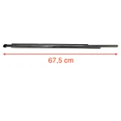 Toyota Çıta Cam Sıyırıcı Fitil Hılux Revo 15-21 Arka Sol (Nikelaj) - 1