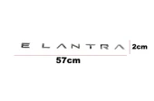 Hyundaı Yazı Elantra 21-23 Arka (Elantra Yazısı) - 1