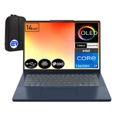 Lenovo Ideapad Slim 3 Intel Core İ7-13620H 24GB Ram 1tb SSD WIN11 Pro 14'' Inç OLED Ekran 83K00018TREP3 + Elektropasaj Çanta - 1