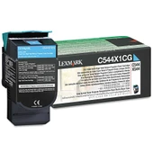 Lexmark C544-C544X1CG Mavi Orijinal Toner Extra Yüksek Kapasiteli thumbnail 2