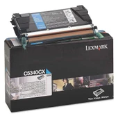 Lexmark C534-C5340CX Mavi Orijinal Toner Extra Yüksek Kapasiteli thumbnail 1