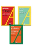 İLKÖĞRETİM ÖĞRENCİLERİ İÇİN(2.3.4.5.6.7.8.SINIFLAR)TÜRKÇE SÖZLÜK+İMLA KILAVUZU+ATASÖZLERİ VE DEYİMLR - 1