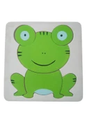 Happy Junior Montessori Eğitici Oyuncak Bul-Tak KURBAĞA - 1