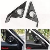 Honda Civic FC5 Twitter Kaplama 2 Parça Karbon 2016 2021 thumbnail 1