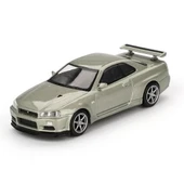 NessiWorld GT 1/64 Nissan Skyline GT-R (R34) V-Spec II Nür Millenium Jade - 1