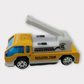 Küçük Metal İnşaat Araçları 7 cm - Kurtarma Kamyonu - 2