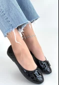 Lawy Siyah Rugan Babet Ayakkabı thumbnail 1
