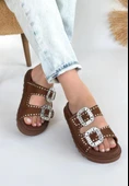 Juana Taba Nubuk Taşlı Terlik thumbnail 2