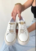 Jlar Beyaz Cilt Bağcıklı Spor Ayakkabı thumbnail 1
