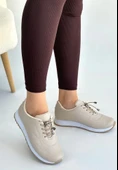 Finna Bej Cilt Bağcıklı Spor Ayakkabı thumbnail 6