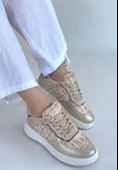 Hawer Bej Cilt Bağcıklı Spor Ayakkabı thumbnail 2
