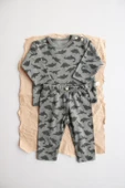 Dinozor Baskılı Bebek Alt Üst Takım thumbnail 1