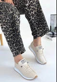 Fiert Bej Cilt Bağcıklı Spor Ayakkabı thumbnail 1