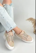 Guji Bej Kot Bağcıklı Spor Ayakkabı thumbnail 1