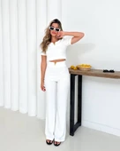 V aksesuarlı ottoman takım beyaz s255850 thumbnail 3