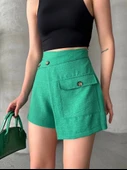 Tek cepli şort etek thumbnail 5
