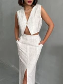 Çilek takım etek yelek thumbnail 3