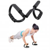 S şekli Push Up Standı Alüminyum Şınav Aleti Spor Aracı Fitness Göğüs Egzersiz Ekipmanları - 3
