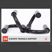 S şekli Push Up Standı Alüminyum Şınav Aleti Spor Aracı Fitness Göğüs Egzersiz Ekipmanları - 12