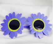 Mor Renk Şekilli Parti Gözlüğü 18x10 cm thumbnail 1