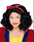 Pamuk Prenses Peruğu Kırmızı Fiyonklu thumbnail 1