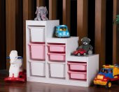 Montessori Oyuncak Dolabı Trofast Eşya Saklama Düzenleme Ünitesi - 1